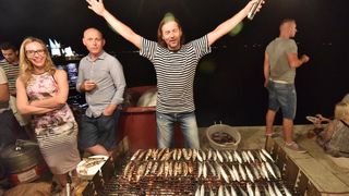 Zadar: Posljednja večer tradicionalne fešte Noć punog miseca, Photo: Dino Stanin/PIXSELL