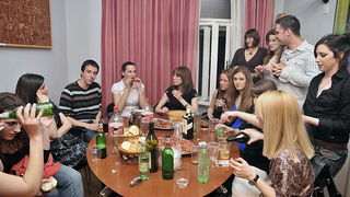 Klub zadarskih studenata u Zagrebu, festa u Klubu 19.4.2008.