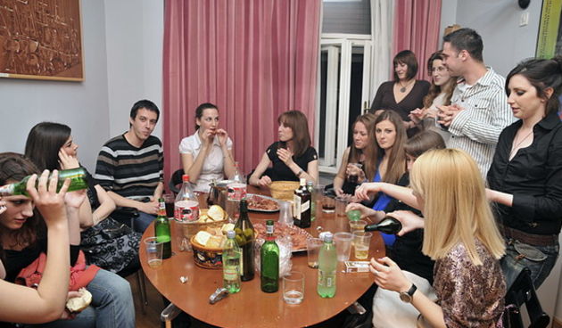 Klub zadarskih studenata u Zagrebu, festa u Klubu 19.4.2008.