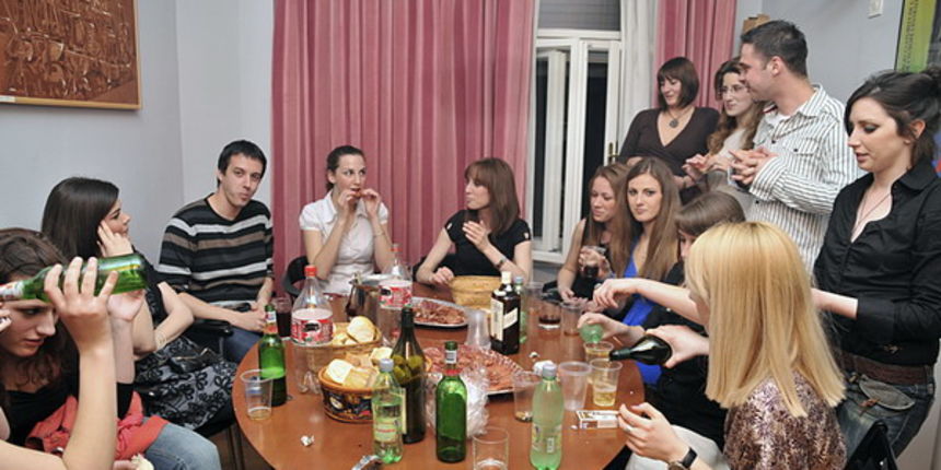 Klub zadarskih studenata u Zagrebu, festa u Klubu 19.4.2008.