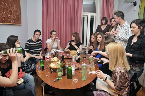 Klub zadarskih studenata u Zagrebu, festa u Klubu 19.4.2008.