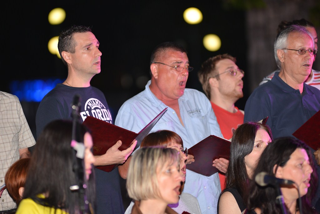 Zbor Petar Zoranić nastupio na Zadar classic open air-u
