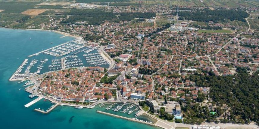 Biograd na Moru, panorama iz zraka. Photo: Dino Stanin/PIXSELL Biograd na Moru, panorama iz zraka. Photo: Dino Stanin/PIXSELL