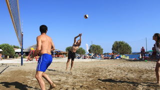 Na plaži Punta u Bibinjama održan 6. Memorijalni turnir u odbojci na pijesku za Tomislav Sikirića – Siku. Foto: Leo Banić Na plaži Punta u Bibinjama održan 6. Memorijalni turnir u odbojci na pijesku za Tomislav Sikirića – Siku. Foto: Leo Banić