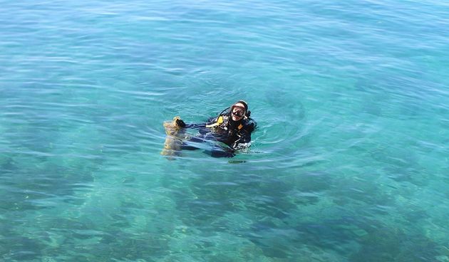 Velika akcija čišćenja podmorja u Bibinjama, foto: L.Banić