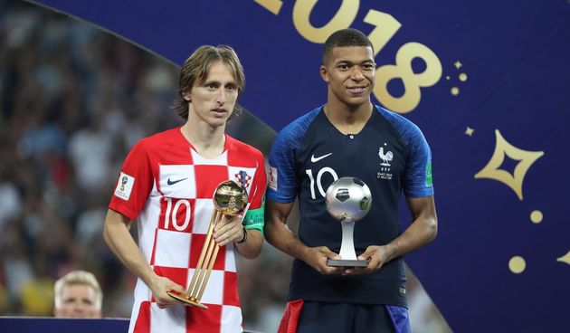 Luka Modrić najbolji igrač Svjetskog prvenstva, Kylian Mbappe najbolji mladi igrač