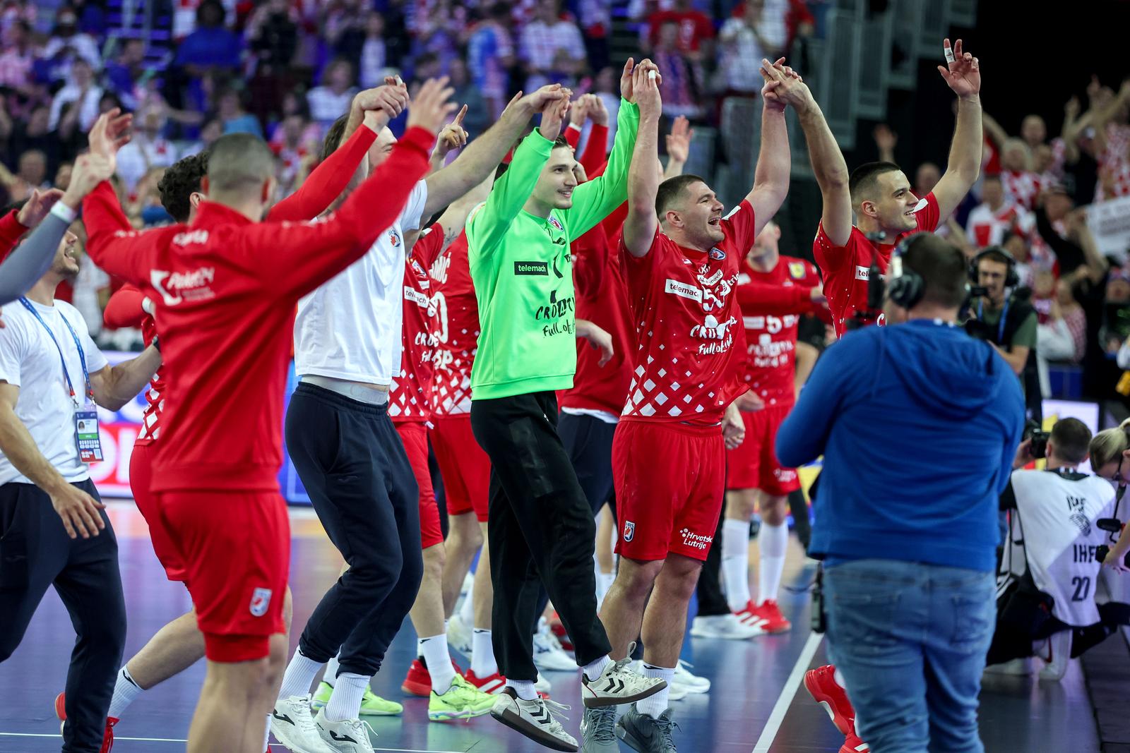 Hrvatski rukometaši slave prolazak u finale Svjetskog prvenstva