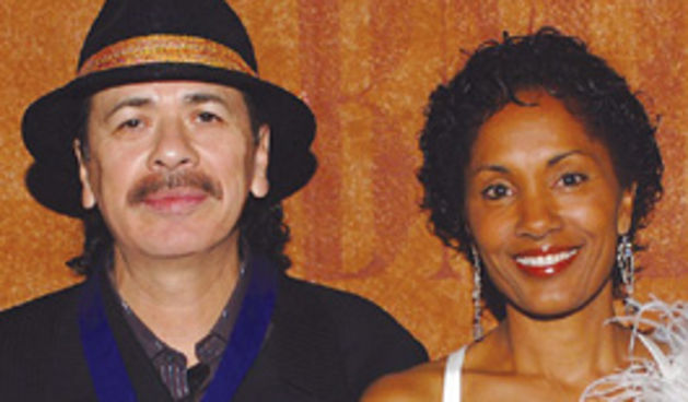 Carlos i Deborah Santana/Foto: /www.metroactive.com