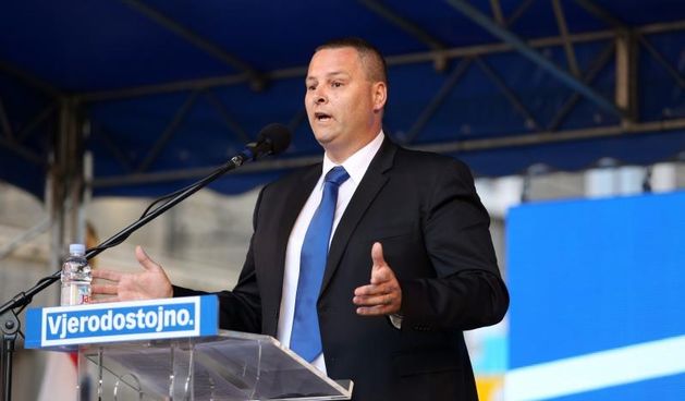 Sredisnji predizborni skup HDZ-a na kojem su predstavljeni kandidati za gradonacelnika Kristjan Stanicic i zupanicu Majda Buric, te ostali kandidati za gradonacelnike i nacelnike opcina u PGZ. Skupu je nazocio premijer Andrej Plenkovic, ministri Gari Capp