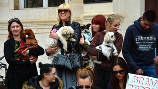 Skup podrške za NO KILL skloništa za životinje,  foto Iva Perinčić