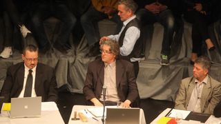 U HKK Zadar odrzana je premijera predstave pod nazivom Aktualni sat, Kulturno umjetnickog drustva Bleke i Konji. Photo: Filip Brala/PIXSELL U HKK Zadar odrzana je premijera predstave pod nazivom Aktualni sat, Kulturno umjetnickog drustva Bleke i Konji. Photo: Filip Brala/PIXSELL