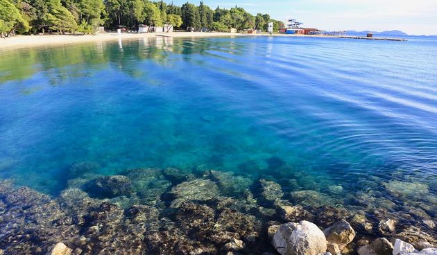 Biograd na moru, plaža,