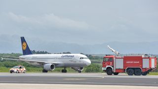 U zračnu luku Zadar svečano sletio prvi zrakoplov Lufthanse iz Frankfurta
