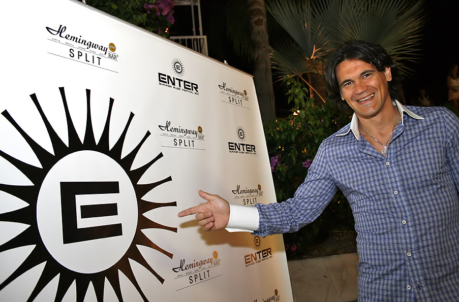 Arno Cost na Enter Festival warm up partyju