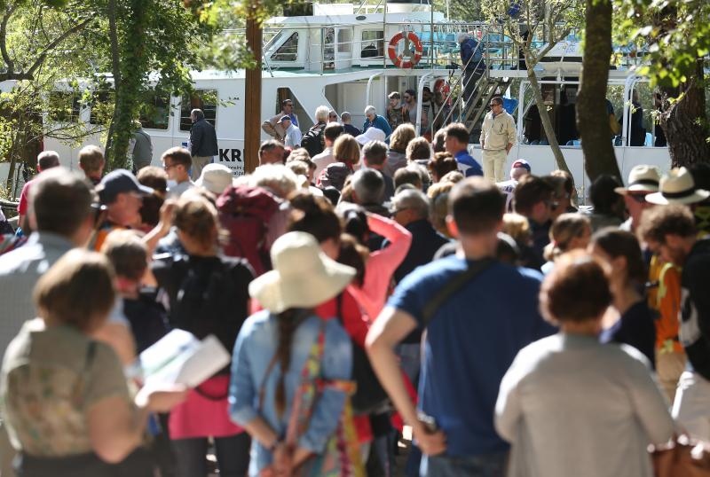 Nacionalni park Krka bilježi rekordan broj posjetitelja. Photo: Duško Jaramaz/PIXSELL