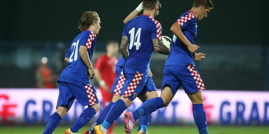 14.10.2014., Vinkovci – U-21, utakmica doigravanja za Europsko prvenstvo 2015., Hrvatska – Engleska. Alen Halilovic. Photo: Igor Kralj/PIXSELL