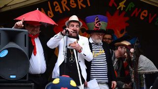 Stanarske maškare u karnevalskoj povorci, foto Iva Perinčić