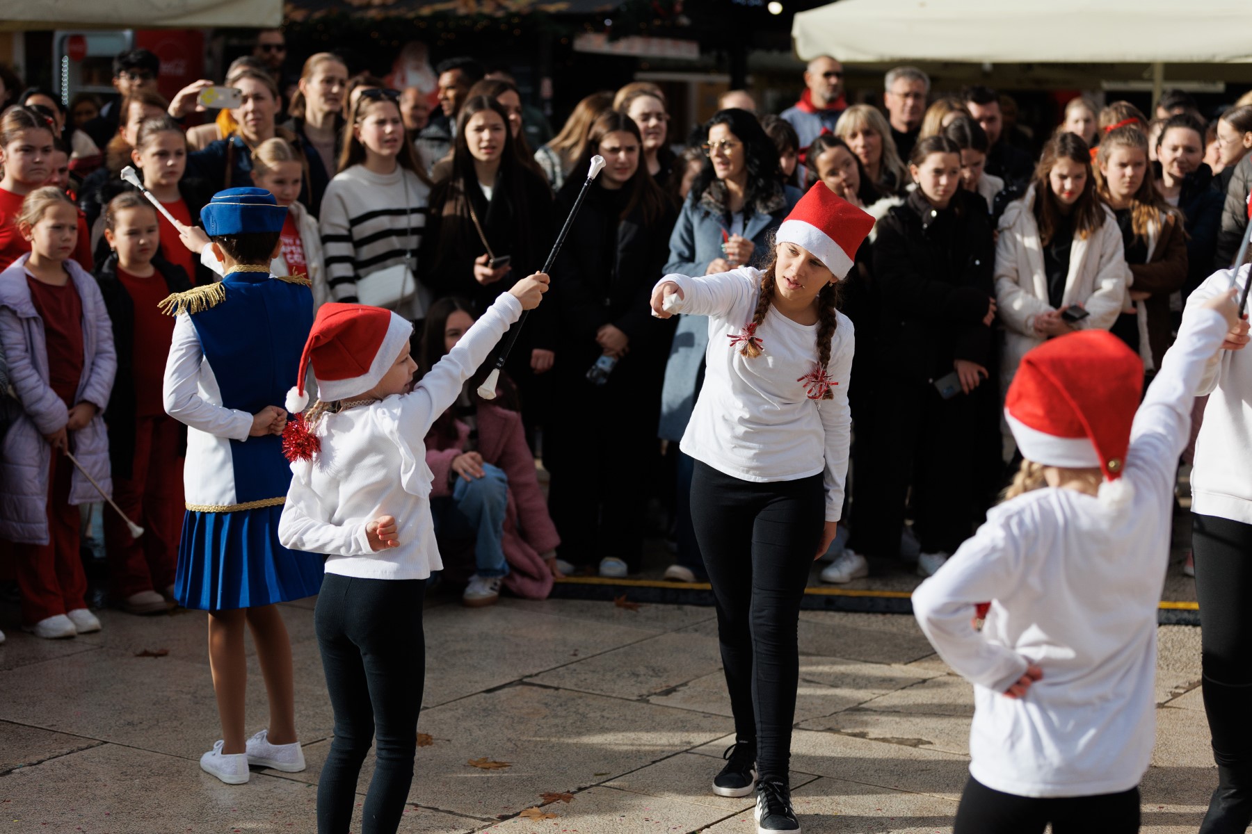 Defile mažoret plesa @ Advent u Zadru Defile mažoret plesa @ Advent u Zadru