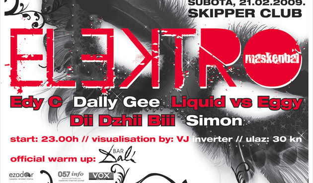 Elektromaskenball u Skipper klubu