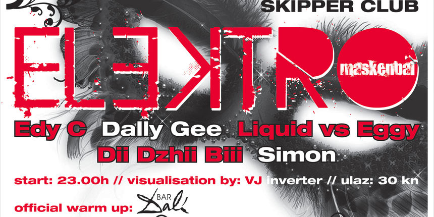 Elektromaskenball u Skipper klubu Elektromaskenball u Skipper klubu