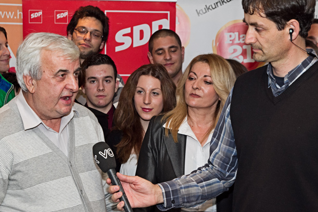 U izbornim stožerima Kukuriku koalicije i HDZ-a, Foto: Leo Banić U izbornim stožerima Kukuriku koalicije i HDZ-a, Foto: Leo Banić