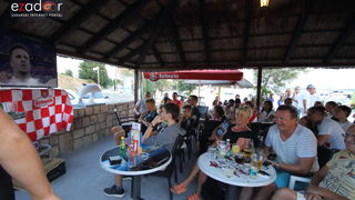 Bibinje: Navijanje za Vatrene i fešta nakon pobjede nad Engleskom