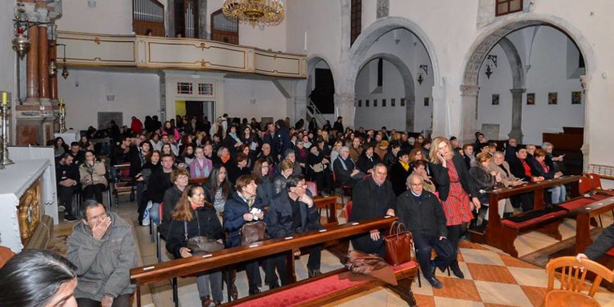 “Muka po Ivanu” u crkvi sv Frane; foto: Ž. Karavida