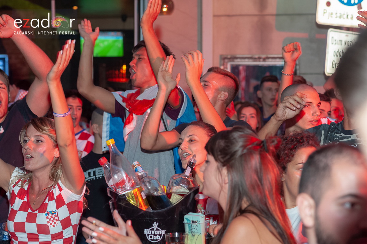 Zadar je gorio: Velika fešta nakon plasmana Vatrenih u polufinale Svjetskog prvenstva