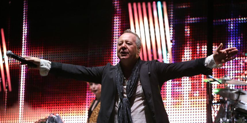 Koncert grupe Simple Minds na plazi Znjan