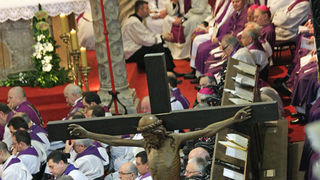 Posljednji ispraćaj nadbiskupa Ivana Prenđe (foto: Marin Gospić)