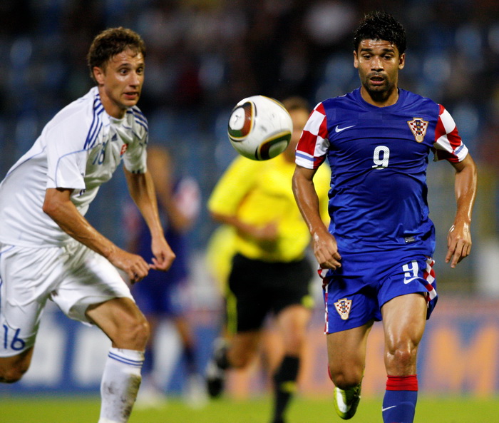 Bratislava, Slovacka, 110810.
Stadion Pasienky.
Medjunarodna  prijateljska nogometna utakmica 
Slovacka – Hrvatska.
Foto: Ronald Gorsic / CROPIX