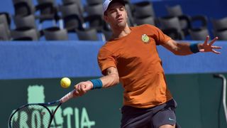 Trening Borne Ćorića uoči Davis Cup meča između Hrvatske i SAD-a Trening Borne Ćorića uoči Davis Cup meča između Hrvatske i SAD-a