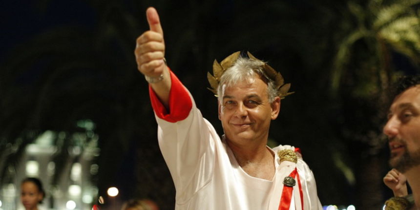 Split, 210811.
Treca vecer tradicionalne manifestacije Dani Dioklecijana 2011, u kojoj su se gradjanima Splita i njihovim gostima priblizila davno minula vremena cara Dioklecijana, u cije se vrijeme, prije 1700 godina, izgradila palaca.
Na fotografiji: n Split, 210811.
Treca vecer tradicionalne manifestacije Dani Dioklecijana 2011, u kojoj su se gradjanima Splita i njihovim gostima priblizila davno minula vremena cara Dioklecijana, u cije se vrijeme, prije 1700 godina, izgradila palaca.
Na fotografiji: n