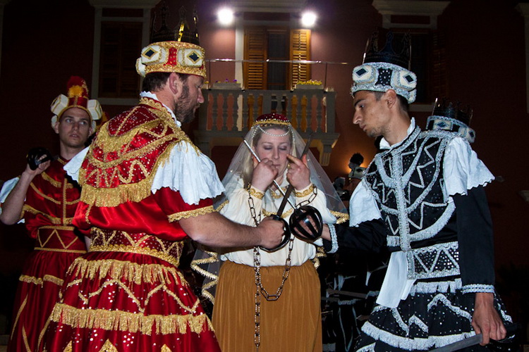 Biograd na Moru: Viteska igra, korculanska “Moreska”, Foto: Franjo Juric Biograd na Moru: Viteska igra, korculanska “Moreska”, Foto: Franjo Juric