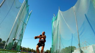 Zagreb, 130911.
IAAF World Challenge Zagreb 2011, 
61. memorijal Borisa Hanzekovica na atletskom stadionu Mladost na Savi.
Na slici: Pars Krisztian.
Foto: Goran Mehkek / CROPIX
