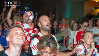 Zadar je gorio: Velika fešta nakon plasmana Vatrenih u finale Svjetskog prvenstva