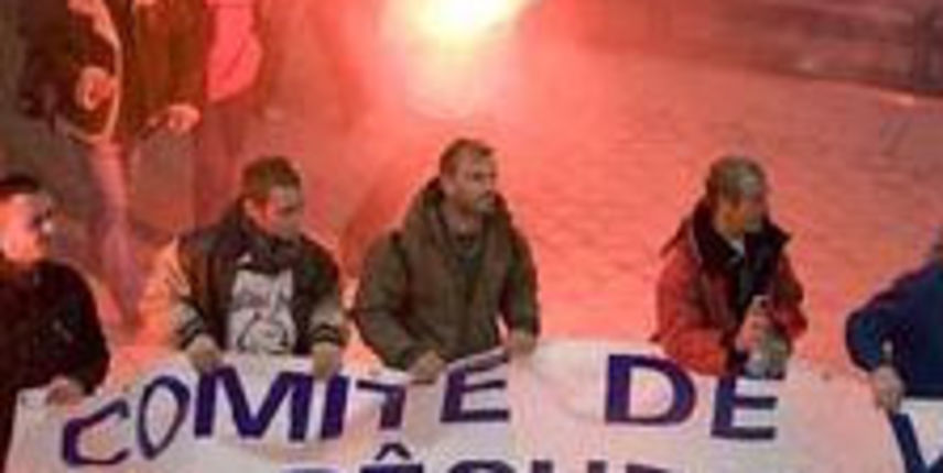 prosvjed ribara (foto: HTV) prosvjed ribara (foto: HTV)