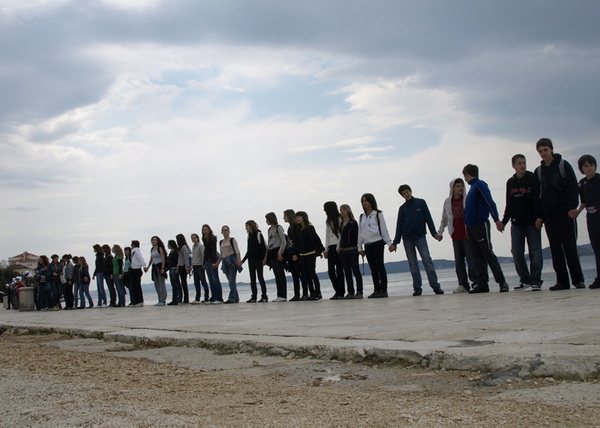 Eko dani 2009: Eko grafiti i Zagrlimo poluotok (Foto: Sasa Cuka)