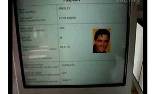 Elvis Presley – lažna putovnica (Foto: thc.org)