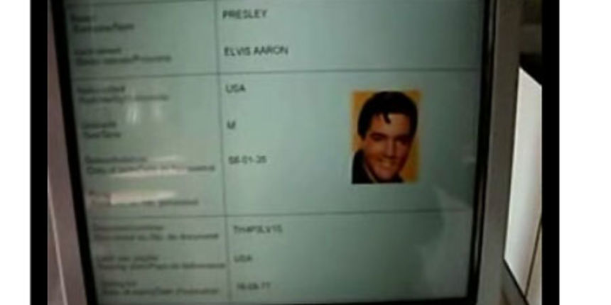 Elvis Presley – lažna putovnica (Foto: thc.org) Elvis Presley – lažna putovnica (Foto: thc.org)