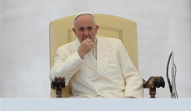 Papa Franjo, Foto: Hina
