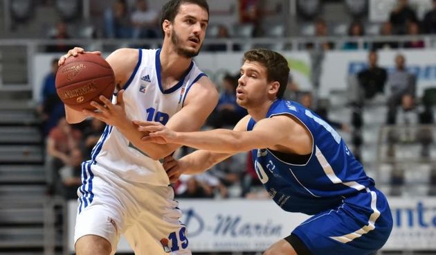 27.04.2016., dvorana Kresimira Cosica, Zadar – A-1 muska Liga za prvaka, 9. kolo, KK Zadar – KK Kvarner. Domagoj Bosnjak. Photo: Dino Stanin/PIXSELL