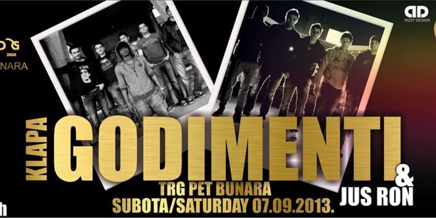 Ronald Ross i klapa Godimenti ove subote u Zadru