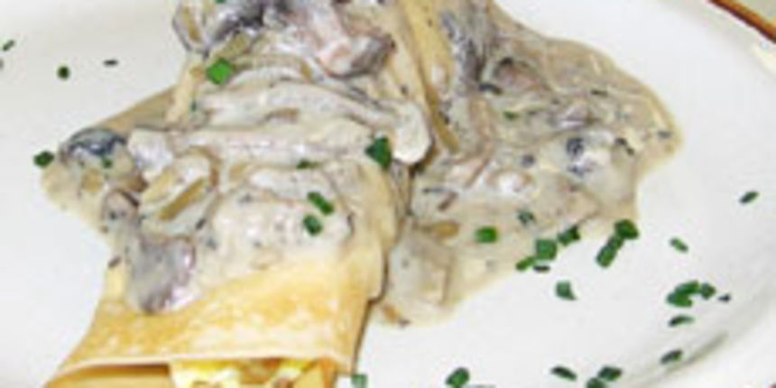 Palačinke s gorgonzolom