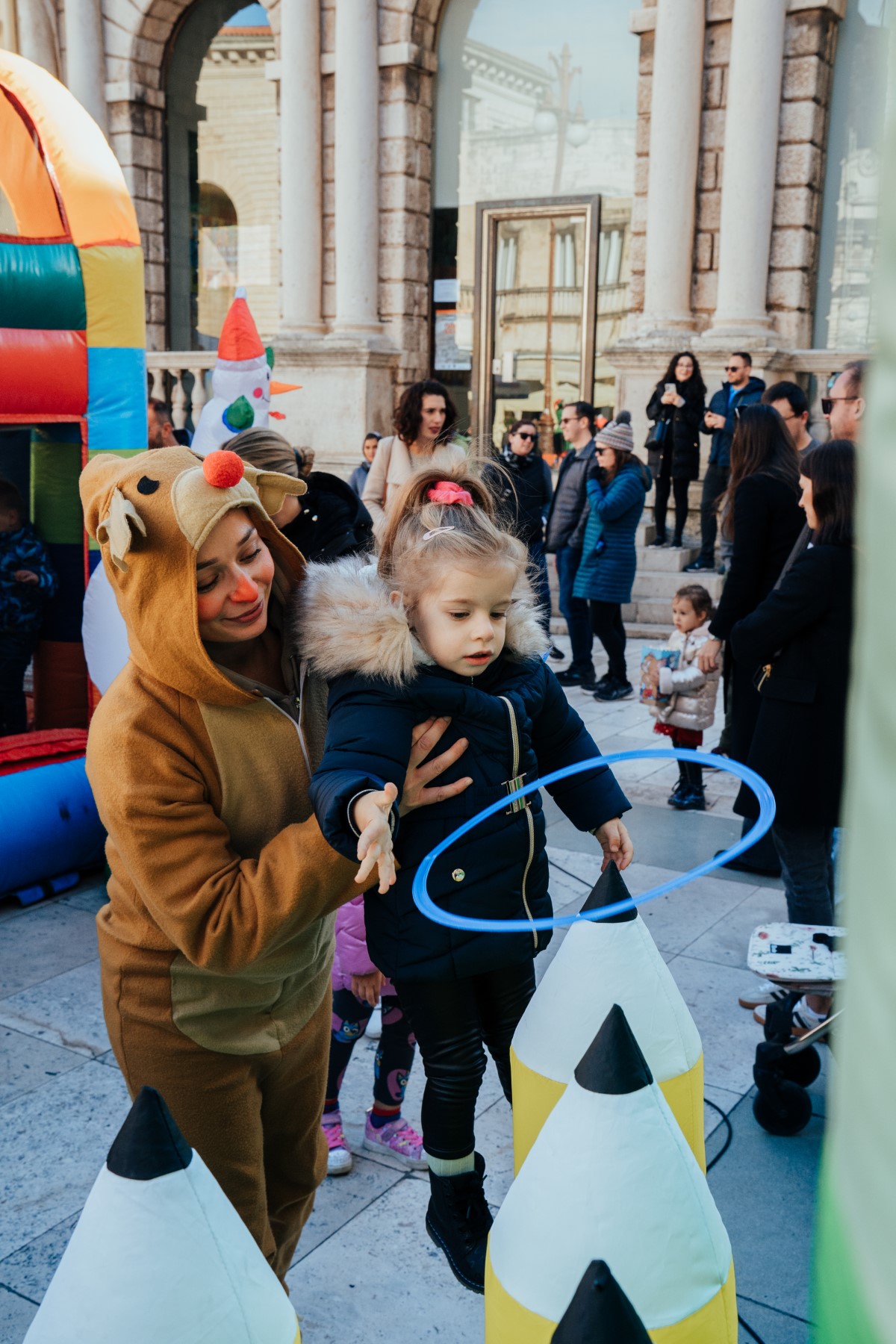 Dječji Advent na Narodnom trgu u Zadru