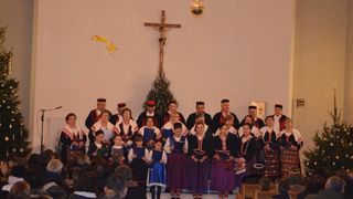 Humanitarni božićni koncert u Zemuniku 2. siječnja 2016.