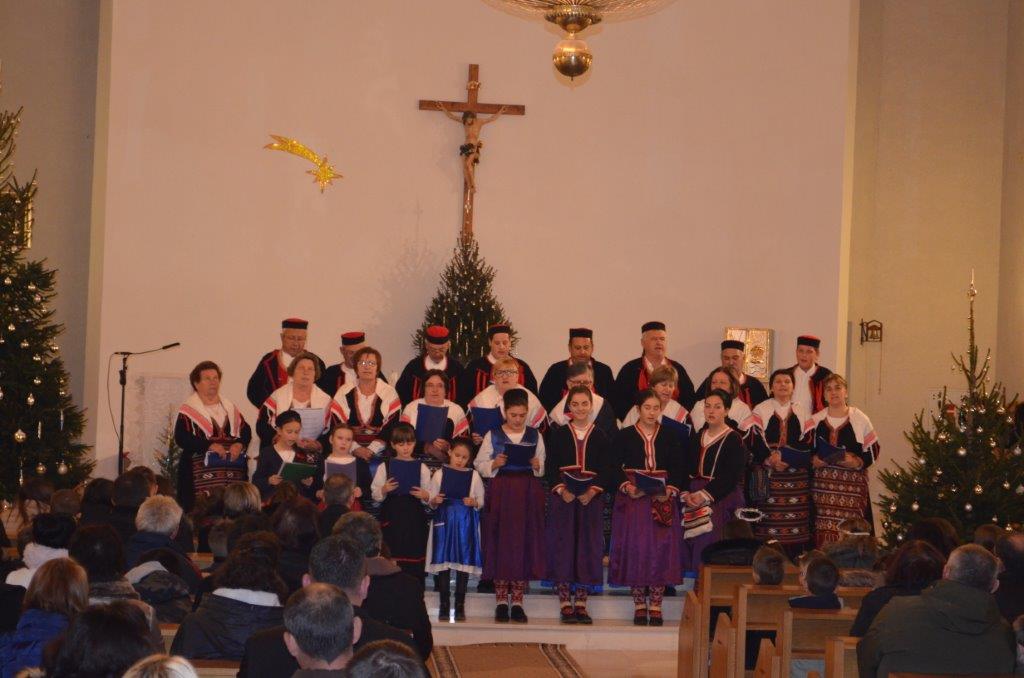 Humanitarni božićni koncert u Zemuniku 2. siječnja 2016.