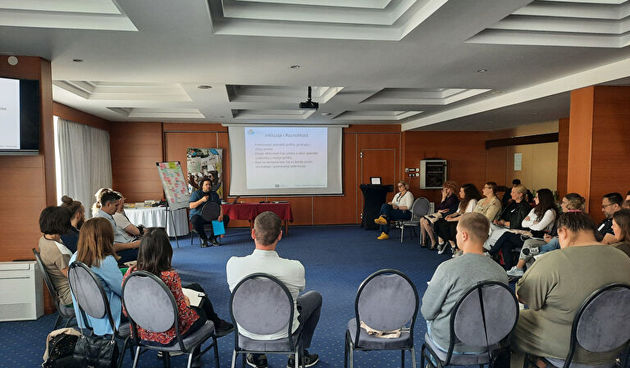 Predstavnice Grada Zadra i CINAZ-a na treningu “Aktivni mladi za aktivnu zajednicu”