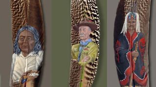 Slikarije na perju (foto: Andfunforall.blogspot.com)