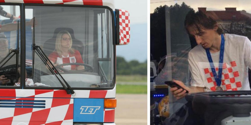 modrić u busu
